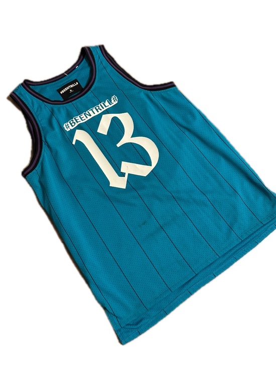 Other - Men's Teal/Purple Been Trill Basketball Jersey Size Medium Used Great Condition